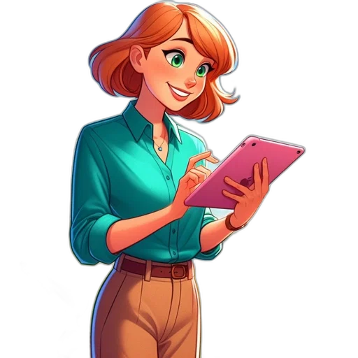 staff, jacket, dress, face transparent PNG cut-out