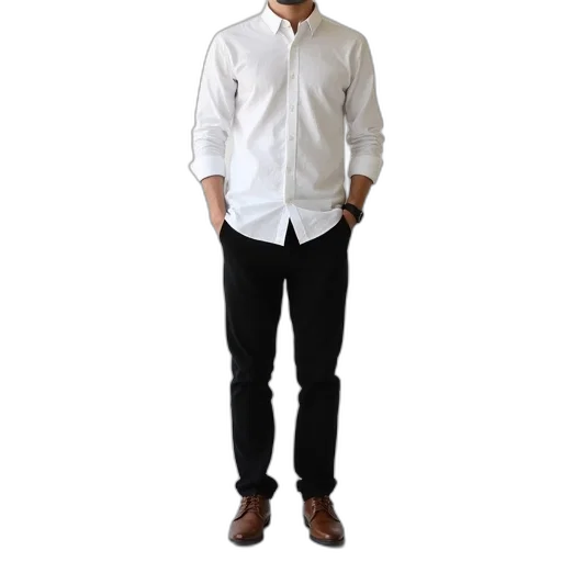 staff, jacket, 3d render, photorealistic transparent PNG cut-out