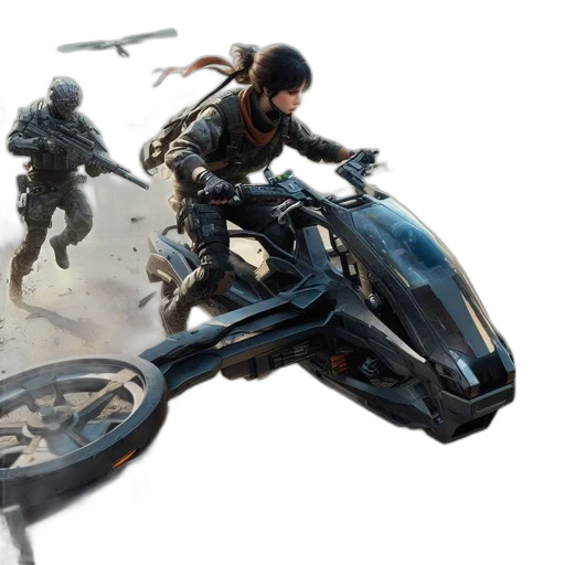 weapon, concept art, photorealistic, comic book art transparent PNG cut-out