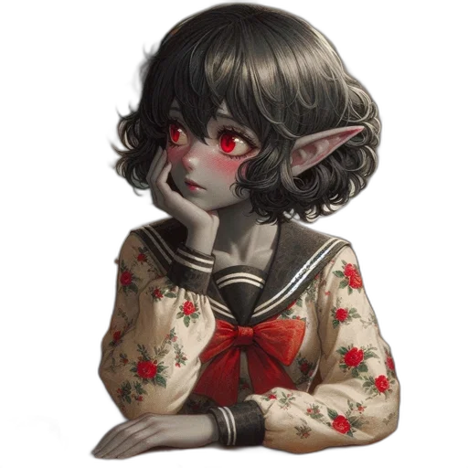 creature, staff, face, mask transparent PNG cut-out