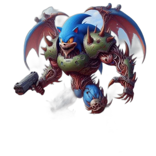 dragon, staff, weapon, creature transparent PNG cut-out