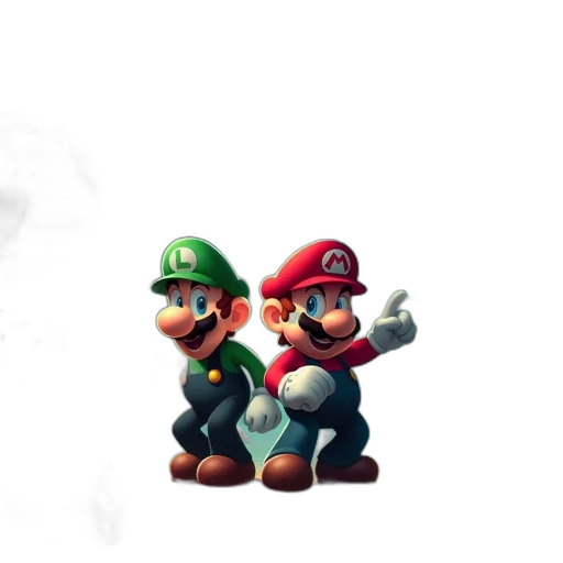 hat, 3d render, concept art, pixel art transparent PNG cut-out
