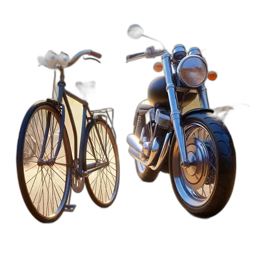 3d render, photorealistic, concept art, street transparent PNG cut-out