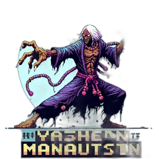 pixel art, concept art, cyberpunk, fantasy art transparent PNG cut-out