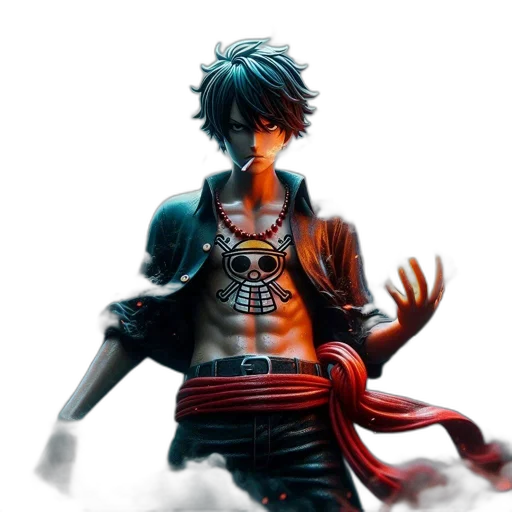 jacket, sword, concept art, fantasy art transparent PNG cut-out