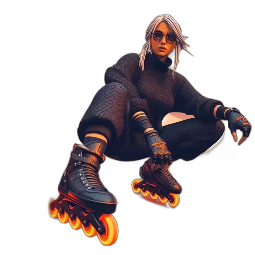 shoes, jacket, weapon, concept art transparent PNG cut-out