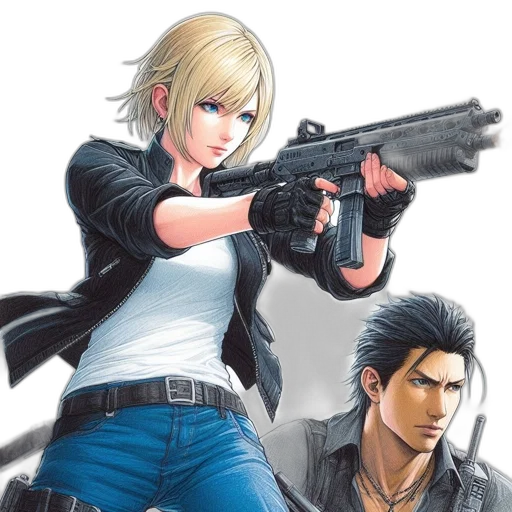 weapon, concept art, comic book art, anime transparent PNG cut-out