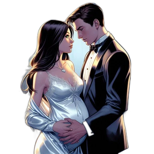dress, comic book art, concept art, cartoon transparent PNG cut-out
