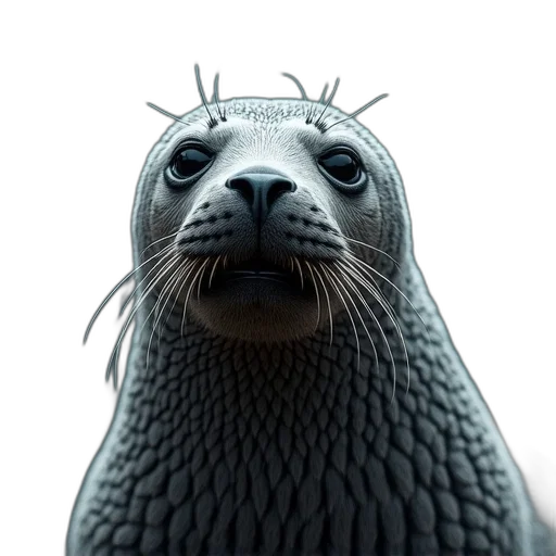 animal, creature, hair, face transparent PNG cut-out