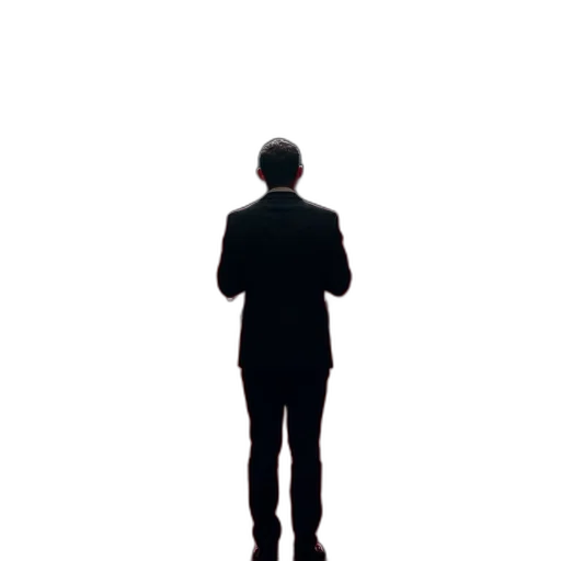 staff, jacket, face, robot transparent PNG cut-out
