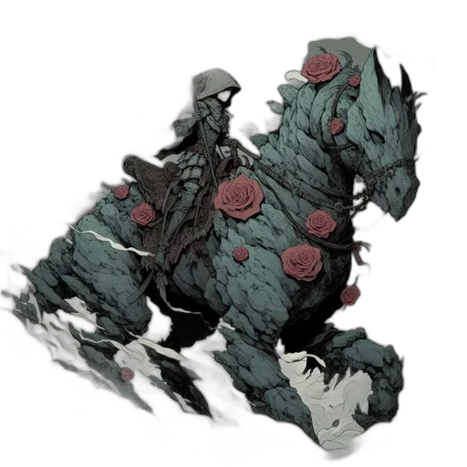 creature, dragon, weapon, mask transparent PNG cut-out