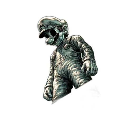 creature, jewelry, staff, robot transparent PNG cut-out