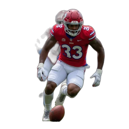 kansas, football, team, running transparent PNG cut-out