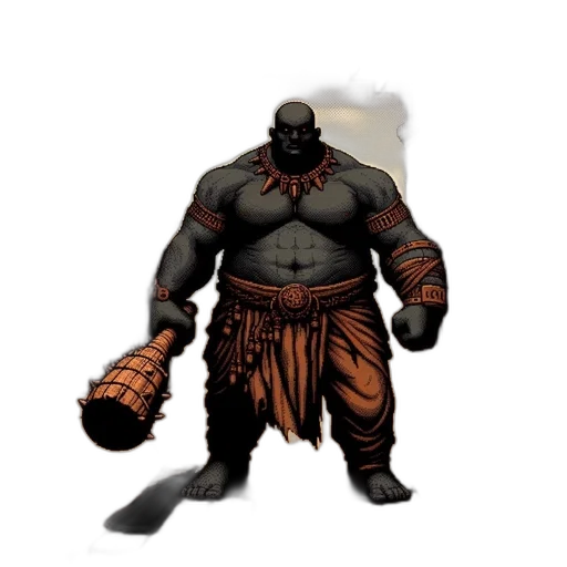 creature, weapon, mask, staff transparent PNG cut-out