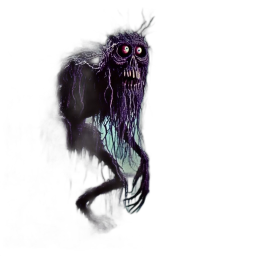 creature, staff, animal, hair transparent PNG cut-out
