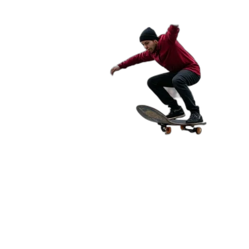 hat, car, staff, shoes transparent PNG cut-out