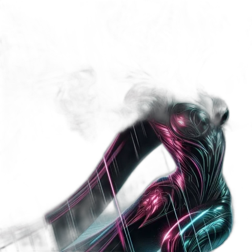 robot, mask, weapon, sword transparent PNG cut-out