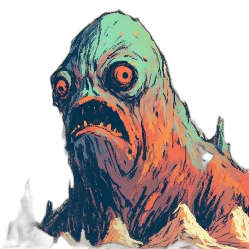 creature, animal, face, mask transparent PNG cut-out