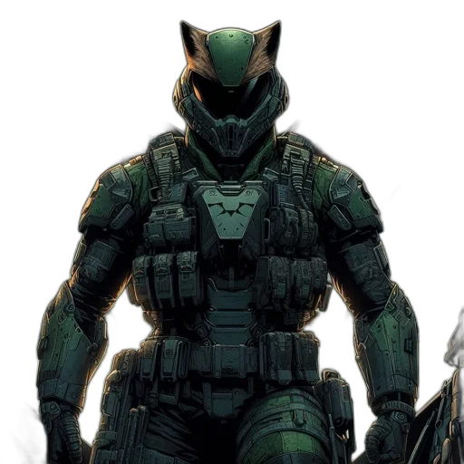 comic book art, concept art, pixel art, cyberpunk transparent PNG cut-out