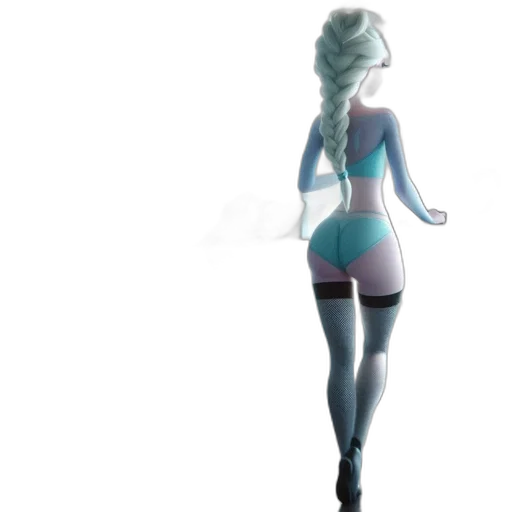 dress, robot, staff, concept art transparent PNG cut-out