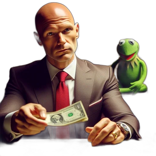 concept art, photorealistic, 3d render, bald transparent PNG cut-out