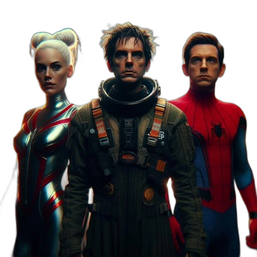 jacket, concept art, comic book art, cyberpunk transparent PNG cut-out