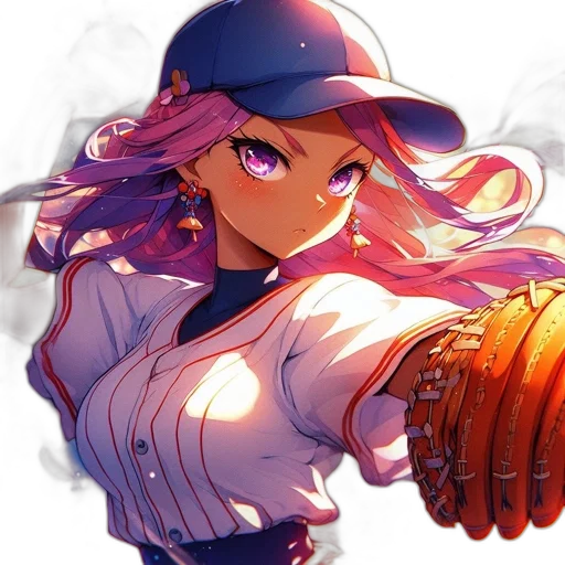 hat, staff, weapon, anime transparent PNG cut-out