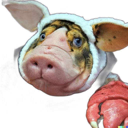 animal, creature, mask, face transparent PNG cut-out