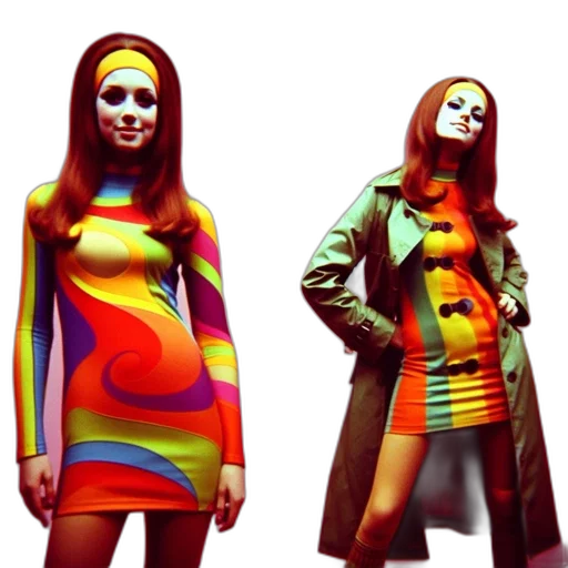 dress, jacket, 3d render, concept art transparent PNG cut-out