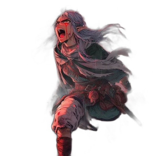 mask, creature, face, sword transparent PNG cut-out