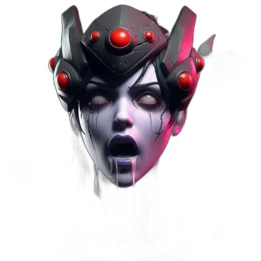 mask, face, robot, crown transparent PNG cut-out