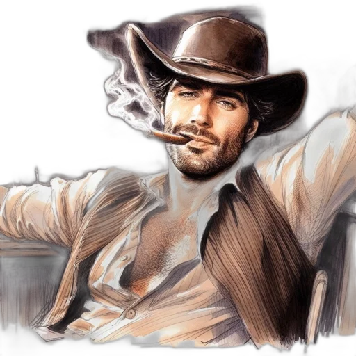 hat, photorealistic, comic book art, concept art transparent PNG cut-out
