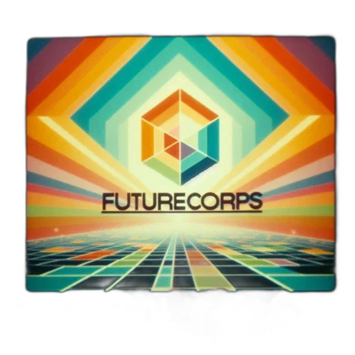 vaporwave, concept art, 3d render, theater transparent PNG cut-out