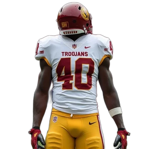 white, usc, trojans, game transparent PNG cut-out