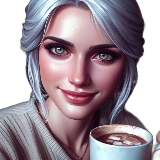 face, staff, fantasy art, photorealistic transparent PNG cut-out