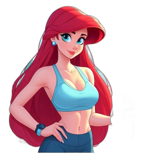 dress, hat, staff, cartoon transparent PNG cut-out
