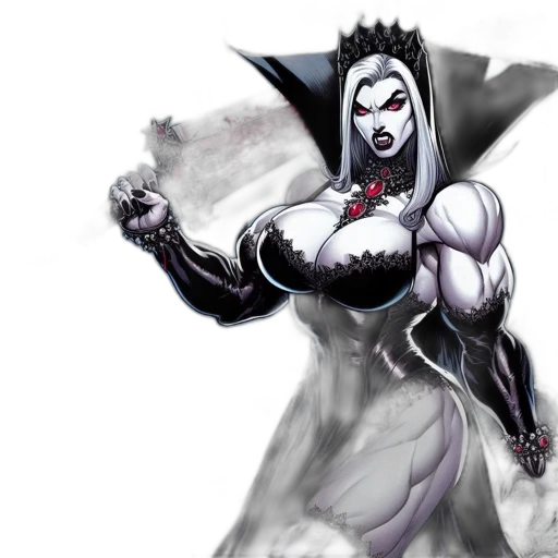 comic book art, concept art, fantasy art, pixel art transparent PNG cut-out