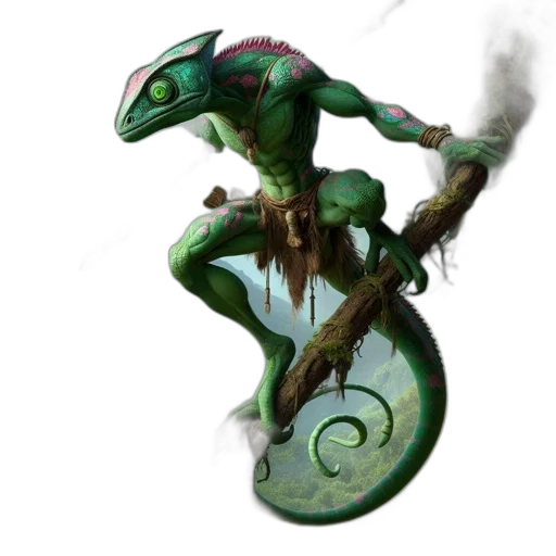 dragon, creature, staff, concept art transparent PNG cut-out