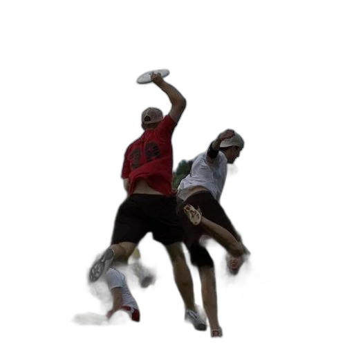 3d render, group, people, playing transparent PNG cut-out