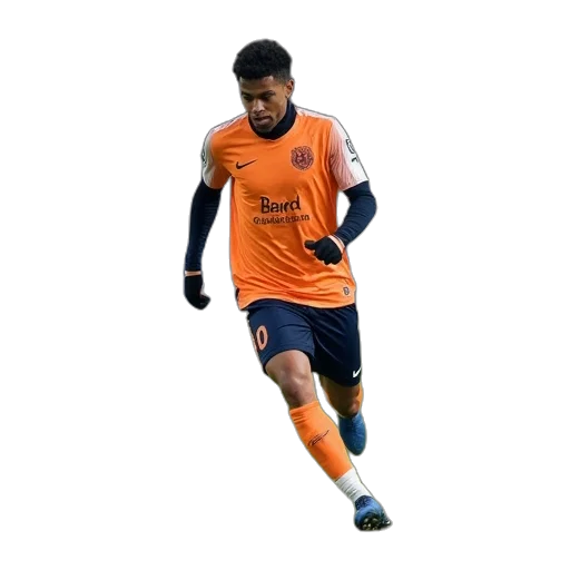 pixel art, soccer, players, seen transparent PNG cut-out