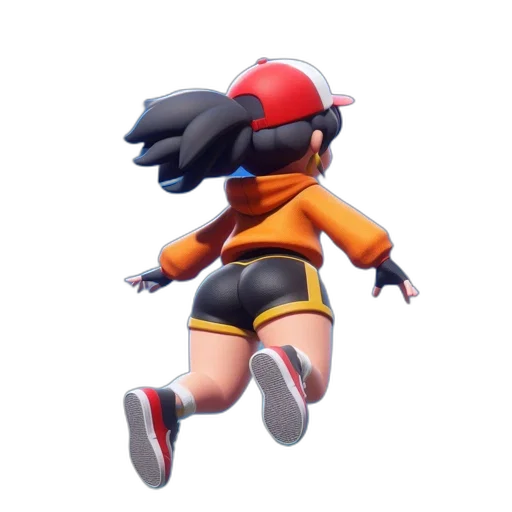 hat, jacket, robot, creature transparent PNG cut-out