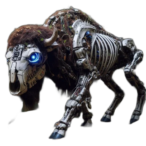 creature, animal, robot, dragon transparent PNG cut-out