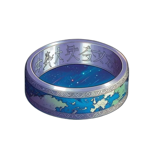 jewelry, crown, outer space, blue transparent PNG cut-out