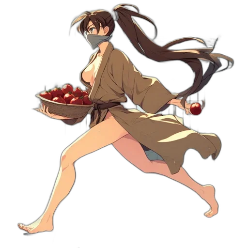 food, concept art, pixel art, anime transparent PNG cut-out