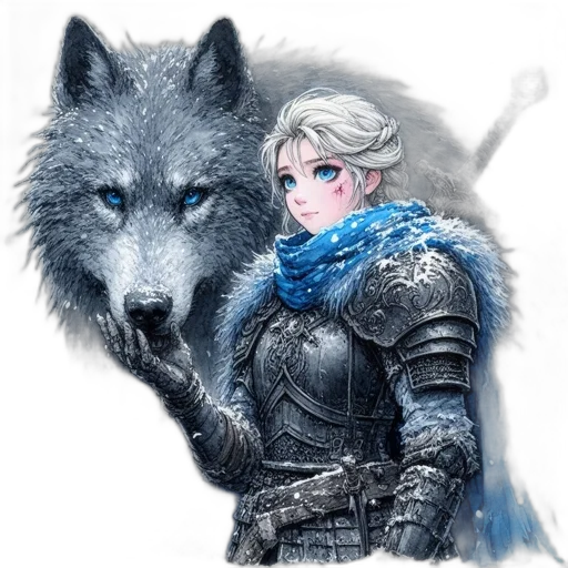 dragon, animal, staff, weapon transparent PNG cut-out