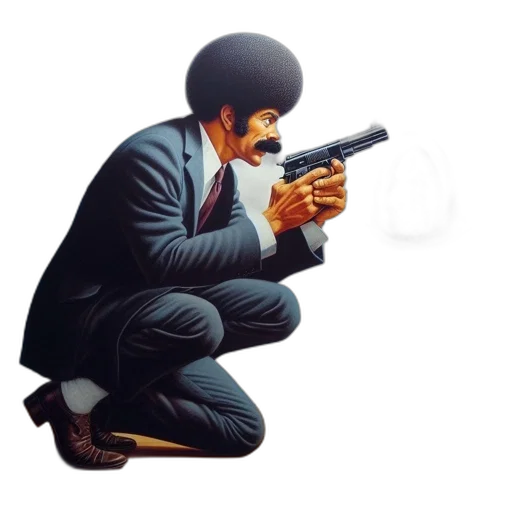weapon, jacket, concept art, comic book art transparent PNG cut-out