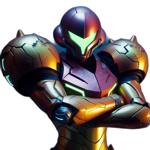 robot, weapon, concept art, 3d render transparent PNG cut-out