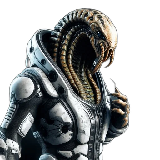 robot, mask, creature, concept art transparent PNG cut-out