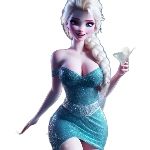 dress, 3d render, concept art, fantasy art transparent PNG cut-out