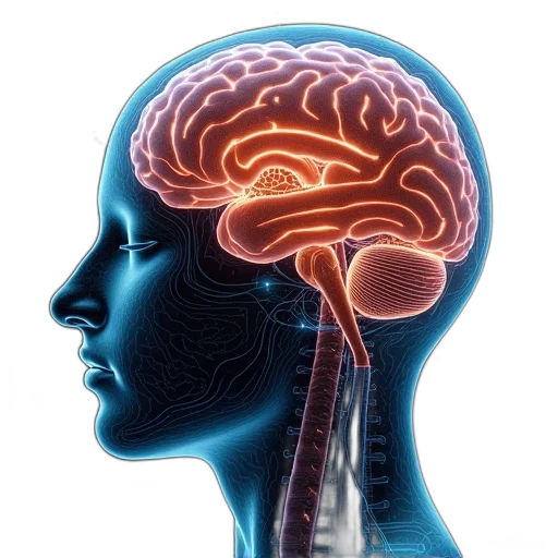 crown, face, brain, structure transparent PNG cut-out